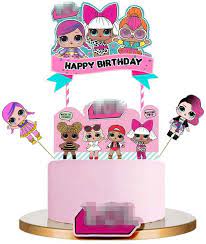Check spelling or type a new query. Buy Lol Cake Topper Lol Happy Birthday Cake Topper Lol Party Supplies Lol Pink Cake Decorations For Girl Theme Party 1set Online In Turkey B082lqlp7s