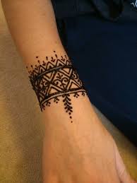 Wrist Bracelet Henna Tatouage Chevaux Tatouage Bracelet Henne