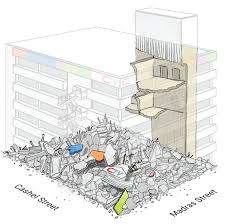 We design structures not to collapse in this stage when they reach this limit stage. Collapse One Building 115 Deaths