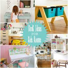 These small kids bedroom ideas and organization tips (with pictures!) are just the inspiration you need to wrangle that kids room clutter! Diy Kids Room Art Homework Desk Ideas With Storage Solutions Girls Boys