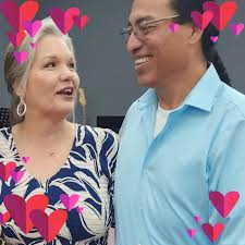 Hello from Kim and her grandsons