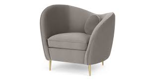 Kooper Accent Armchair Alaska Grey Velvet In 2020 Accent Chairs Bedroom Chairs Uk Accent Arm Chairs