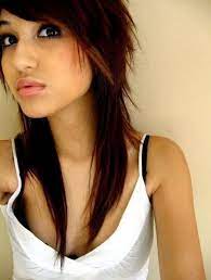 Teenage Cute Shaggy Hairstyles For Long Hair Prom Hair Long Hair Styles Emo Hair Emo Haircuts