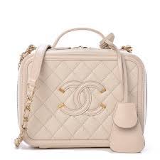 We did not find results for: Chanel Caviar Quilted Medium Cc Filigree Vanity Case Light Beige 422495 Fashionphile