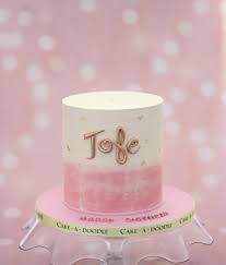 My kids love to get involved with the baking and decorating, and this a the perfect way to really let them design their own birthday cake. Cake A Doodle Simple And Elegant Watercolor Effect Cake Facebook