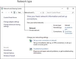 How To Check The Network Type On Your Pc Internet Settings Networking Active Network