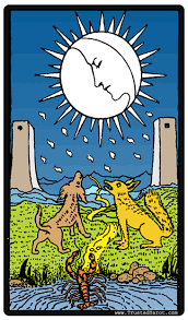 The world is an indicator of a major and inexorable change, of tectonic breadth. The Moon Tarot Card Meaning