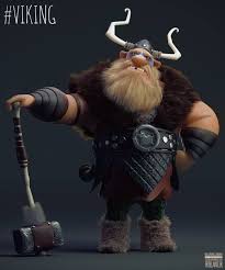 Maybe you would like to learn more about one of these? Viking 3d Character Design Character Design Cartoon Character Design Viking Character