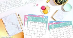 The benefit here is that you can create a calendar up to the year 2098. Free 2020 Printable Calendars Watercolor Design The Quiet Grove