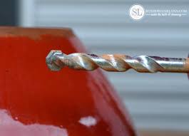 How To Drill Drainage Holes In Ceramic Flowerpots And Planters Bystephanielynn Flower Pots Planters Flower Pot People