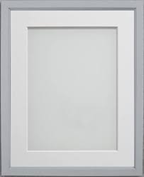 Viewable area of the frame is slightly smaller than 12x8. Amazon Com Frame Company Drayton Range 14x11 Inch Grey Picture Photo Frame With White Mount For Image Size 12x8 Inch