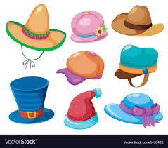 Vector Illustration Of Hat Set Download A Free Preview Or High Quality Adobe Illustrator Ai Eps Pdf And High Resolutio Hat Vector Vector Illustration Vector