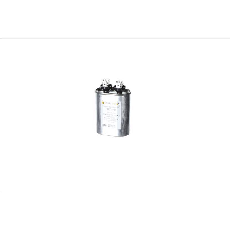 Titan Pro 10 MFD 440V Oval Run Capacitor tocf10