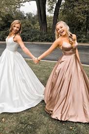 Simple Satin Long Prom Dress Cheap Graduation Dress For Teens Gdc1099 Singleprompictures Evening Dresses Prom A Line Prom Dresses Prom Photoshoot