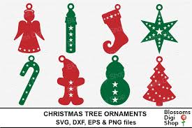 Tree fairy by mice balloons and presents purchased background by the wonderful. Christmas Tree Ornaments 157633 Cut Files Design Bundles