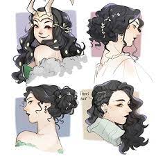 Check spelling or type a new query. Fullofshiitno On Instagram Did Some Female Loki Hair Practice Studies Idk Featuring Proud Momma Frigga Qwq Loki F Lady Loki Loki Fanart Loki Marvel