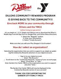 Senior family $24/month (bankdraft) / $245 annually. Support The Y Garden City Family Ymca