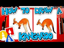 140 How To Draw A Kangaroo Youtube Art For Kids Hub Kids Art Supplies Drawings
