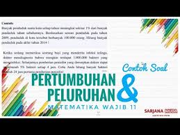We did not find results for: Pertumbuhan Dan Peluruhan Contoh Soal Youtube