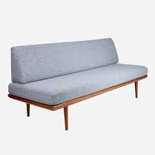 Daybed Von Peter Hvidt Neu Bezogen Mit Stoff Von Kvadrat Sofa Sessel Einrichten Und Wohnen Teak Holz