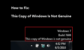 I will write a post on it. Windows 7 Build 7601 This Copy Of Windows Is Not Genuine Easeus