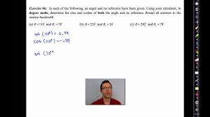 But before you get a teacher , i will like to recommend. Common Core Algebra Ii Unit 11 Lesson 5 More Work With Sine And Cosine Youtube