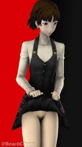 3d embarrassed female female only half dressed makoto niijima  persona persona 5 reachchaos source filmmaker upskirt 