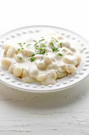 Gnocchi With Gorgonzola Cream Sauce The Brooklyn Cook Recipe Easy Meals Cooking Food