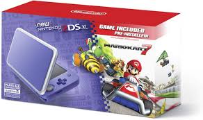 Incluye su cargador,memoria con 49 juegos ya instalados,su correa y plumita,en buenas condiciones esteticas y mas funcionales,listo para jugarse! Amazon Com New Nintendo 2ds Xl Purple Silver With Mario Kart 7 Pre Installed Nintendo 2ds Video Games