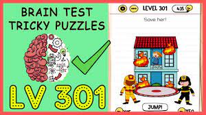 That's a hormone produced in a man's testes. Brain Test Level 301 Save Her Solution Walkthrough Brain Test 301 Youtube