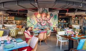 Lw Design Creates Eclectic Interiors For New Indian Street Food Restaurant In Dubai Pr Restaurant Design Restaurant Interior Design Restaurant Kitchen Design