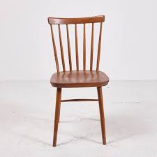 This Wooden Chair Features Vertical Bars With Negative Space For The Backrest And Dates To The 1970s This Vintage Ite Wooden Chair Antique Wooden Chairs Chair