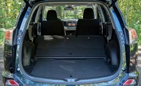 The rav4 has a roomy 37.6 cubic feet of cargo space. 2017 Toyota Rav4 Hybrid Review Autoguide Com