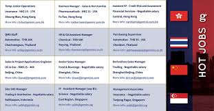 Assistant managers will also be required to interact with customers and help with sales during busy periods, as well as manage escalated customer complaints. Gemini Personnel Recruitment Co Ltd Posts Facebook