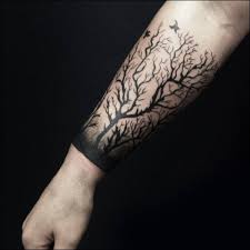 Top 59 Forearm Tree Tattoo Ideas 2020 Inspiration Guide Tree Tattoo Forearm Tattoo Designs Men Tattoos For Guys