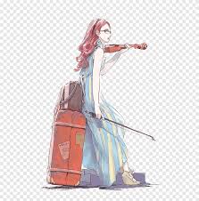 Shigatsu wa kimi no uso atau dikenal your lie in april atau di artikan kebohonganmu di bulan april adalah seri manga jepang yang ditulis dan diilustrasikan. Violin Girl Png Images Pngegg