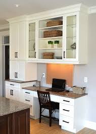 kitchen computer nook kitchen office