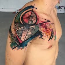 They are also less likely to go out of style compared with tribal tattoos one of the best at doing this in the artistic world was rene magritte, a belgian man who was known to put strange shapes and objects in peculiar. 105 Fabulous Abstract Tattoo Ideas Distorting Reality On The Body Canvas