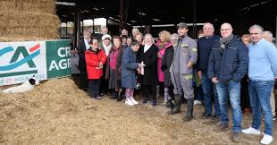 Visite d'une exploitation agricole dans le cadre d'un plan d'action  mutualiste