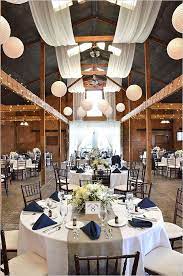 There's so much more when it comes to autumn and planning a wedding reception during this colourful season. Southern Blue And White Wedding Ideas Barn Wedding Reception Wedding Reception Tables Wedding Table Settings