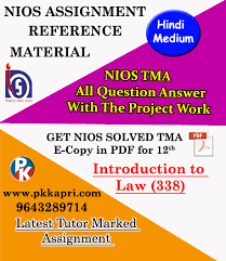 Want to know how to write a good introduction? Online Nios Solved Assignment Introduction To Law 338 12th Hindi Medium 2020 21 Nios Books Solved Assignment Online