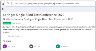 Conference Proceeding Authors Springer Support