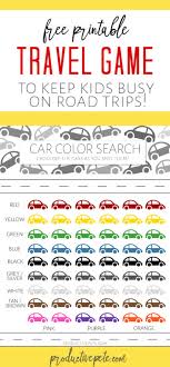 Board games are… not free. Car Color Search Road Trip Printable Game For Kids Productive Pete