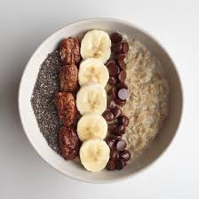 Porridge A L Amande Oatmeal Les Cuilleres En Bois Alimentation Recette Lait Cuisson Des Aliments