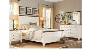 Ashley cottage retreat 6 piece wood drawer bedroom set in cream ashley furniture bedroom sets ivory adults new transitional woodashley cottage retreat 6 drawer wood double dresser in creamthe cottage retreat youth bedroom collection takes early american country design to create a fun and inviting cottage retreat perfect for any child's bedroom. Cottage Town White 5 Pc King Panel Bedroom Traditional
