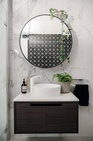 Bathroom lighting over round mirror bathroom mirrors and wall. Mirage Round Mirror Cabinet Premium Online Bathware Zure Com Au