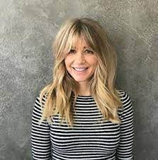 Curtain Bangs The Low Maintenance Fringe You Ve Been Waiting For Terrific T Angela Home Hair Styles Long Hair Styles Long Hair With Bangs
