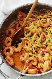 Pates Aux Crevettes A L Ail Et Persil Recette Rapide Recette Recette Pate Crevette Recette Pates Crevettes