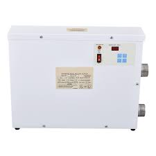 Great savings & free delivery / collection on many items. 5 5kw 220v Swimming Pool Spa Hot Tub Electric Water Heater Thermostat Pool Heaters Solar Panels Patterer Home Garden