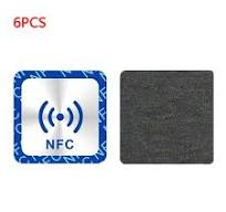 6PCS Universal NFC Ntag213 Tags Anti Metal Sticker NTAG 213 Metallic Badges  Token Label for Smart Mobile Phones - AliExpress